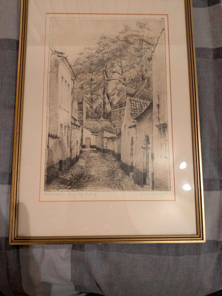 Ets Hellestraat begijnhof in Lier, Ophalen of Verzenden