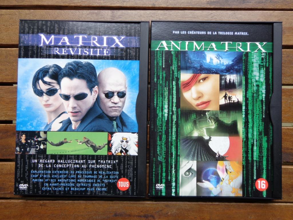 )) Matrix Revisité / Animatrix  /  Doc et Couts métrages  ((, Cd's en Dvd's, Dvd's | Science Fiction en Fantasy, Alle leeftijden