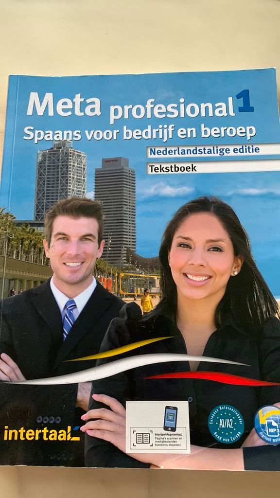 Mega profesional 1 Spaans voor bedrijf en beroep - tekstboek, Enlèvement ou Envoi, Comme neuf, Intertaal