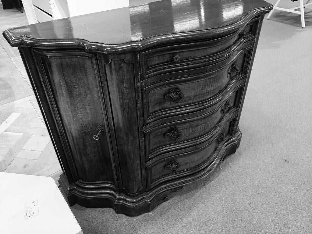 Vintage dressoir/ladekast. Fabrieksbrandmerk in lade., Enlèvement