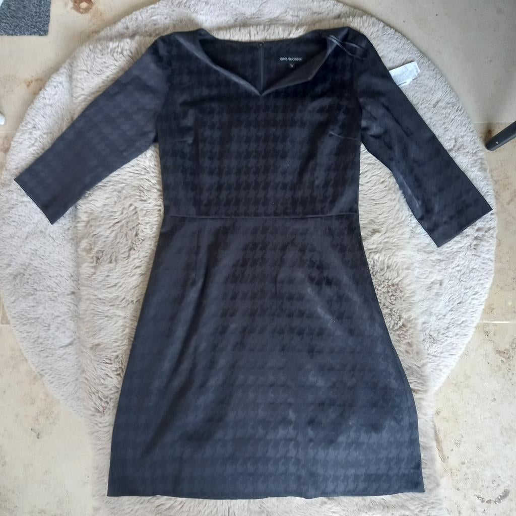 Zwarte jurk ana alcazar, Taille 38/40 (M), Ana alcazar, Au-dessus du genou, Comme neuf