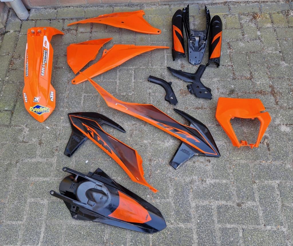 Ktm plasticset exc 2020-2023, Motoren, Ophalen of Verzenden, Gebruikt