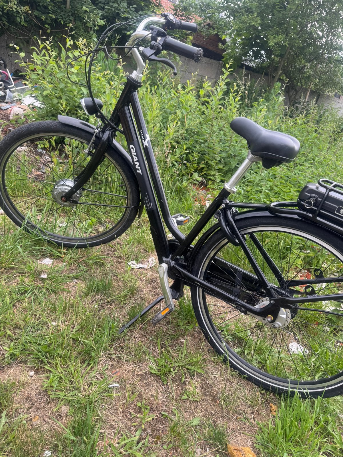 Elektrisch fiets giant triple x, Ophalen, Zo goed als nieuw, Giant, Versnellingen
