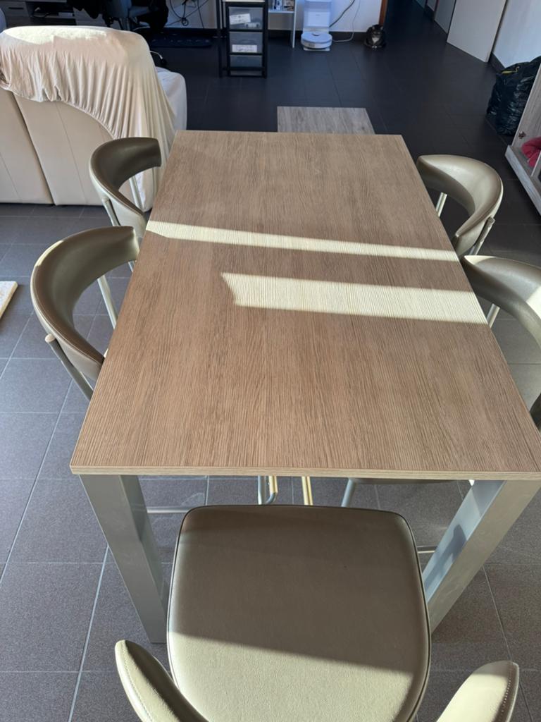 Meubels, Huis en Inrichting, Tafels | Eettafels, Ophalen, Zo goed als nieuw, Vijf personen of meer, Rechthoekig