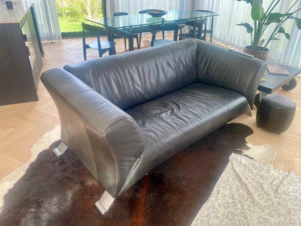Fauteuil Rolf Benz, Maison & Meubles, Canapés | Salons, Utilisé, Banc droit, Trois personnes, 150 à 200 cm, 75 à 100 cm, Cuir