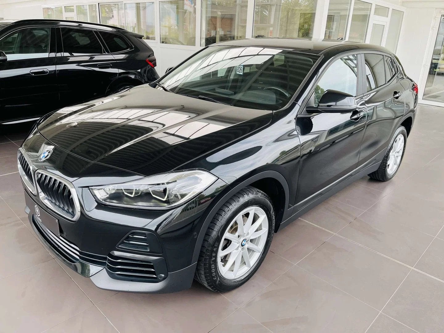BMW X2 1.5 d * GARANTIE + LED + GPS PRO + SIEGES SPORT *, Auto's, Gebruikt, Euro 6, 116 pk, Zwart