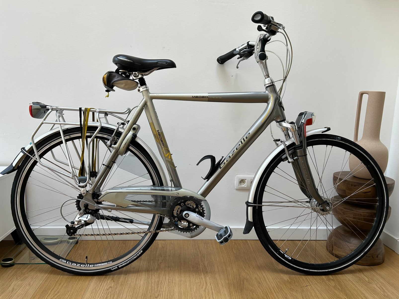 Herenfiets gazelle, Fietsen en Brommers, Ophalen, Zo goed als nieuw, Gazelle, Versnellingen