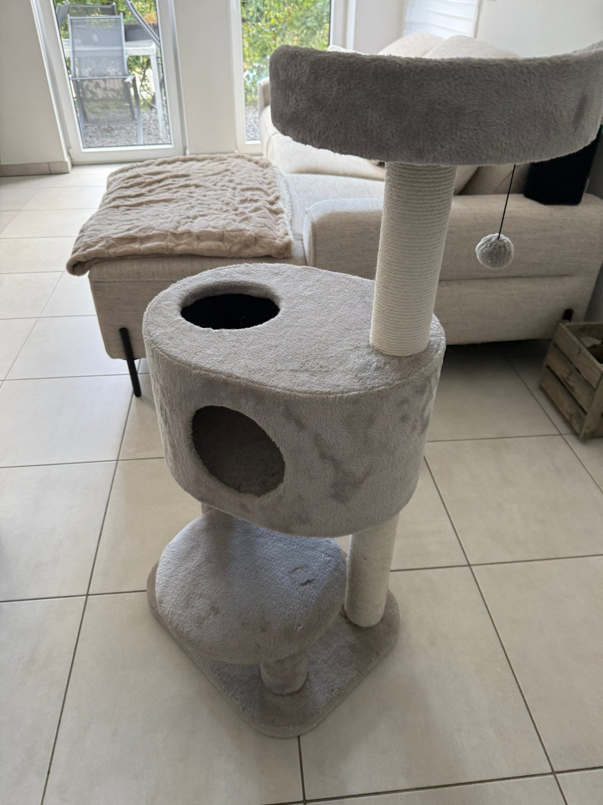 Arbre à chat, Enlèvement, Comme neuf, Griffoir