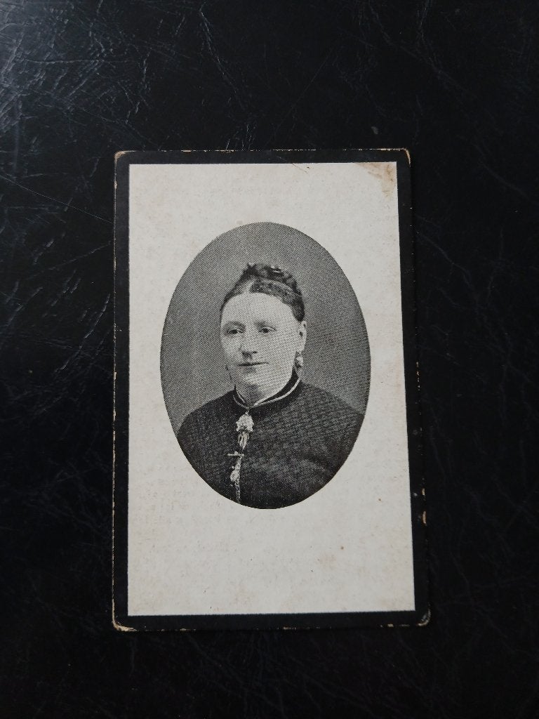maria van camp overl 1906, Verzenden, Bidprentje