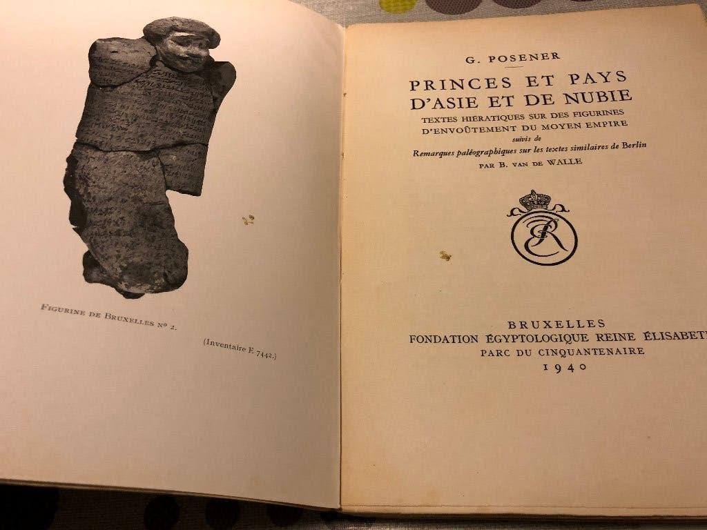 Princes and Pays d'Asie et de Nubie - G. Posener *1940, Enlèvement ou Envoi, G. Posener