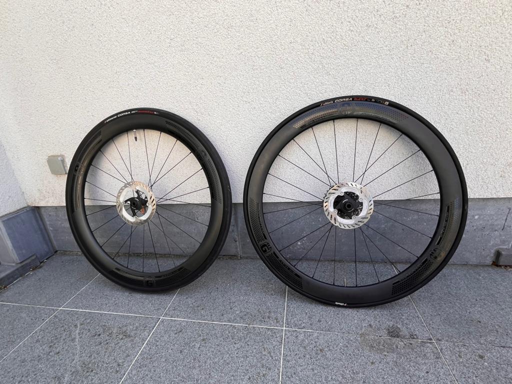 Roues de vélo de route en carbone, Vélos & Vélomoteurs, Comme neuf, Enlèvement, Carbone, Racefiets