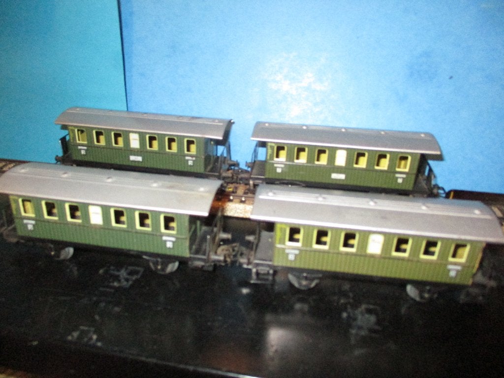 Marklin 4 wagons voyageurs 4040, Enlèvement ou Envoi, Utilisé, Wagon, Märklin