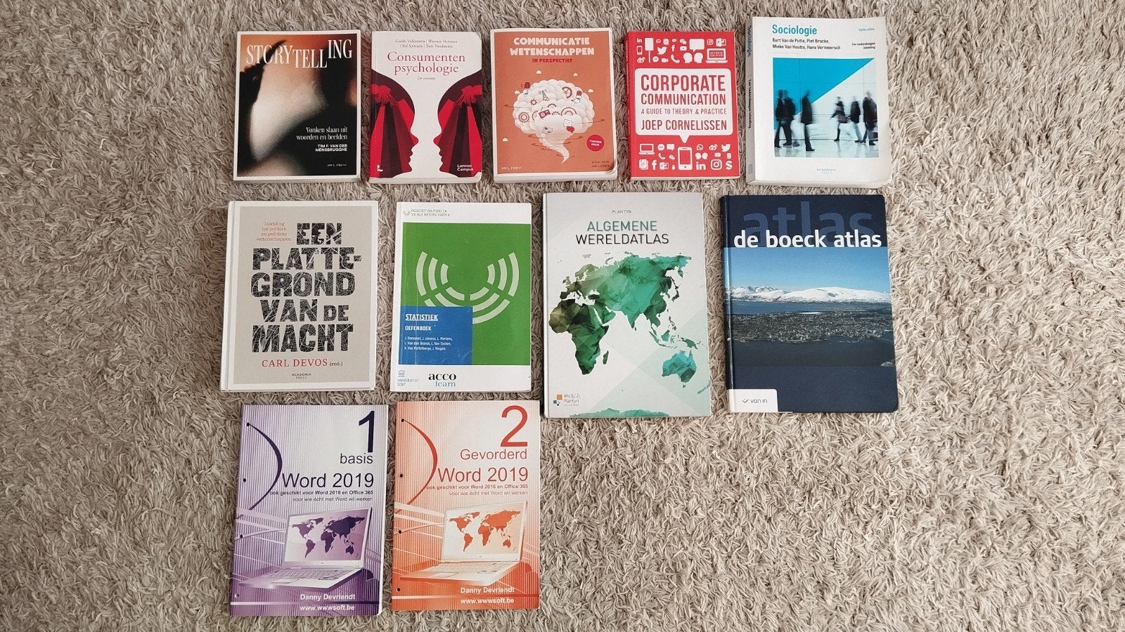 Universiteit Gent cursus(1st jaar), Boeken, Schoolboeken, Ophalen