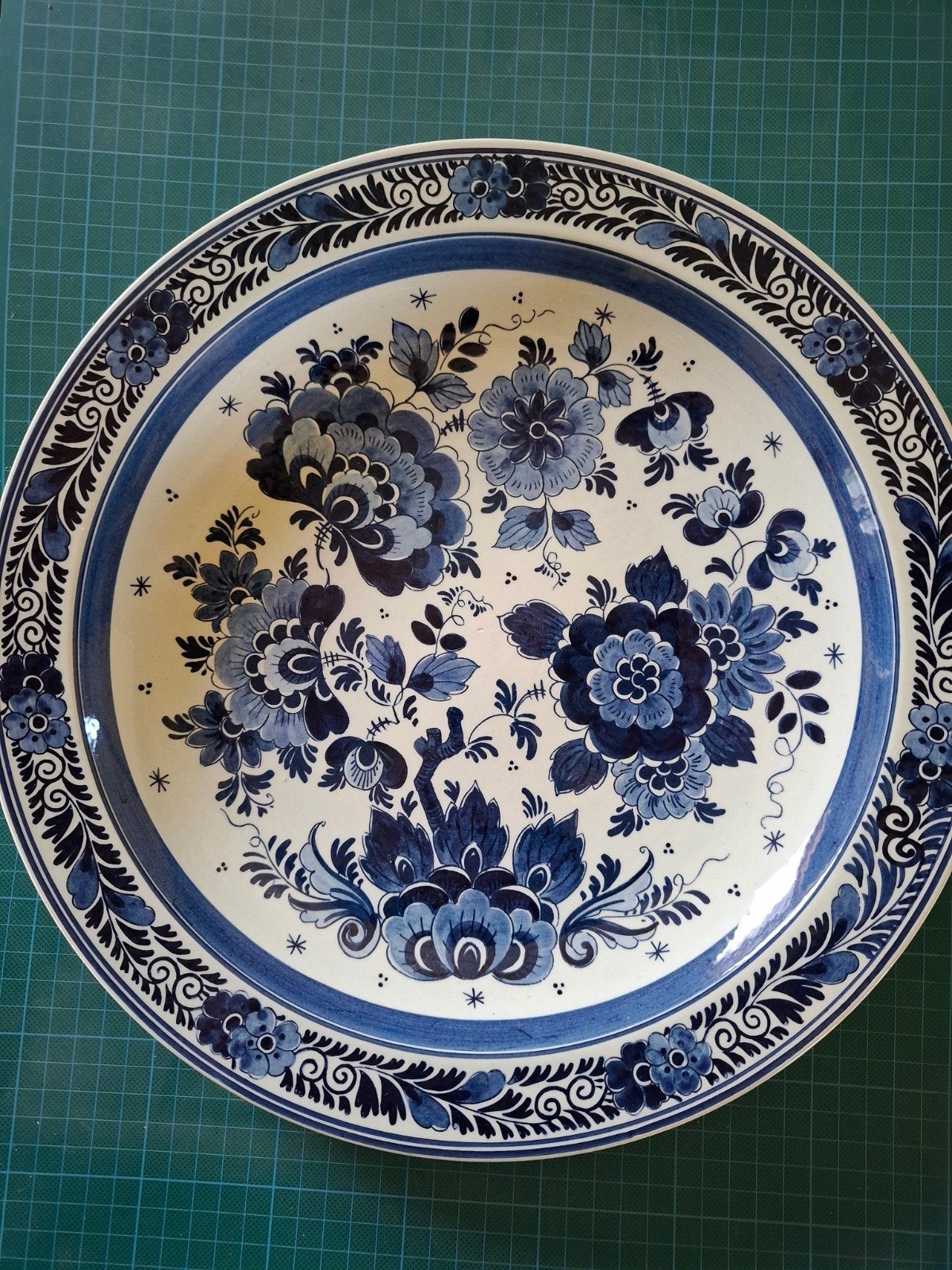 Delfts blauw authentiek wandbord, Antiek en Kunst, Ophalen of Verzenden