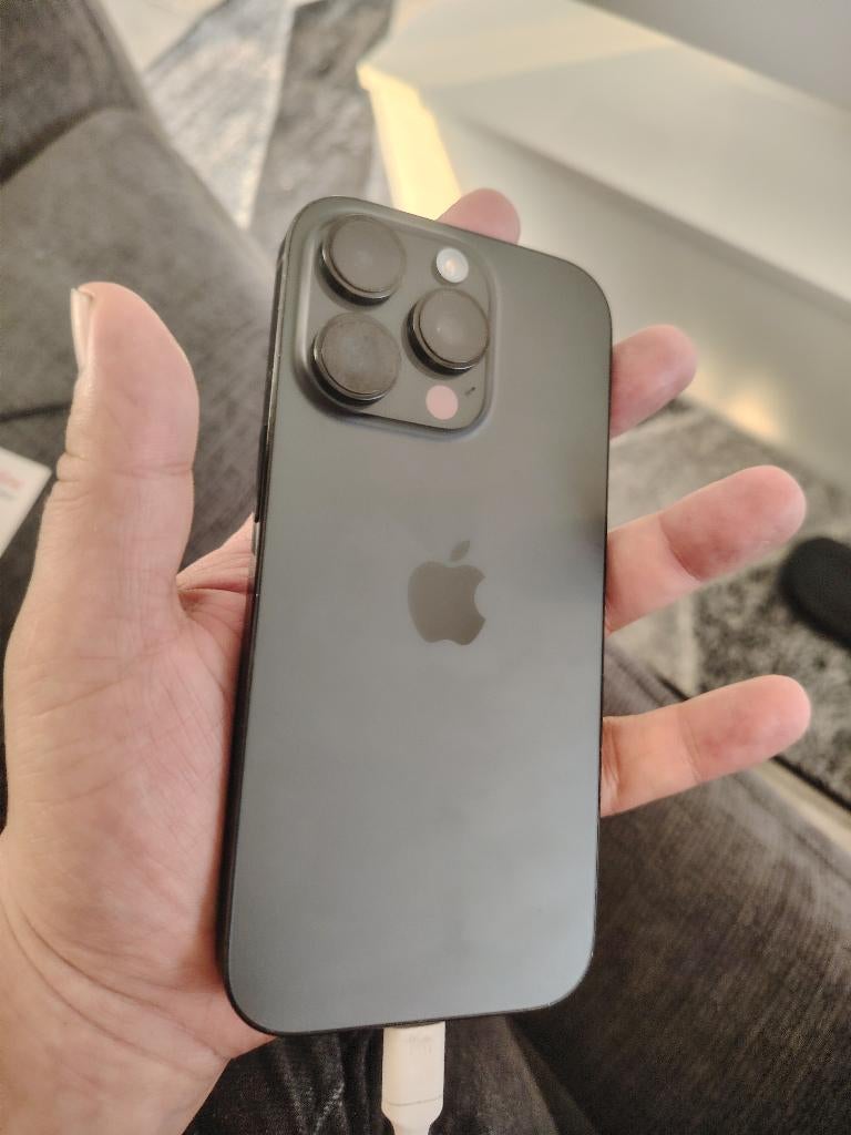 iPhone 16 Pro 128GB, Telecommunicatie, Mobiele telefoons | Apple iPhone, IPhone 16 Pro, Zwart, Ophalen of Verzenden, Zonder simlock