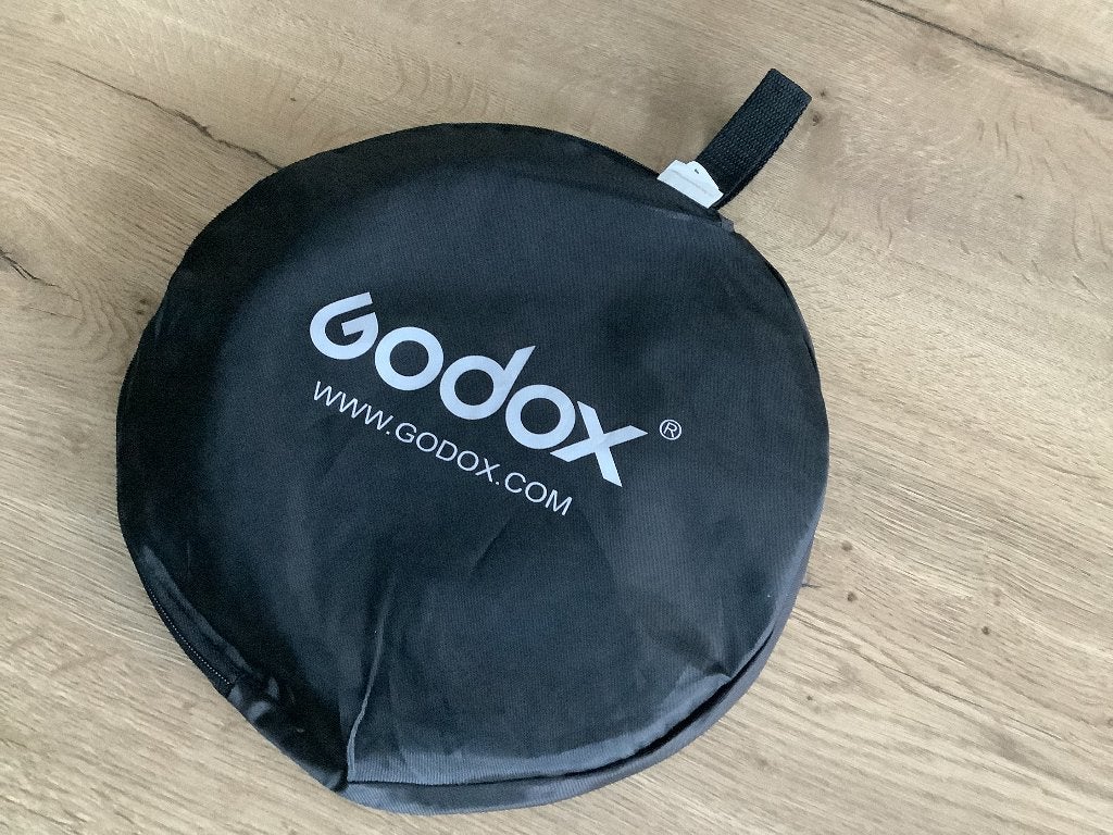 Godox reflectiescherm 5-in-1, TV, Hi-fi & Vidéo, Enlèvement, Comme neuf, Godox, Housse de transport incluse