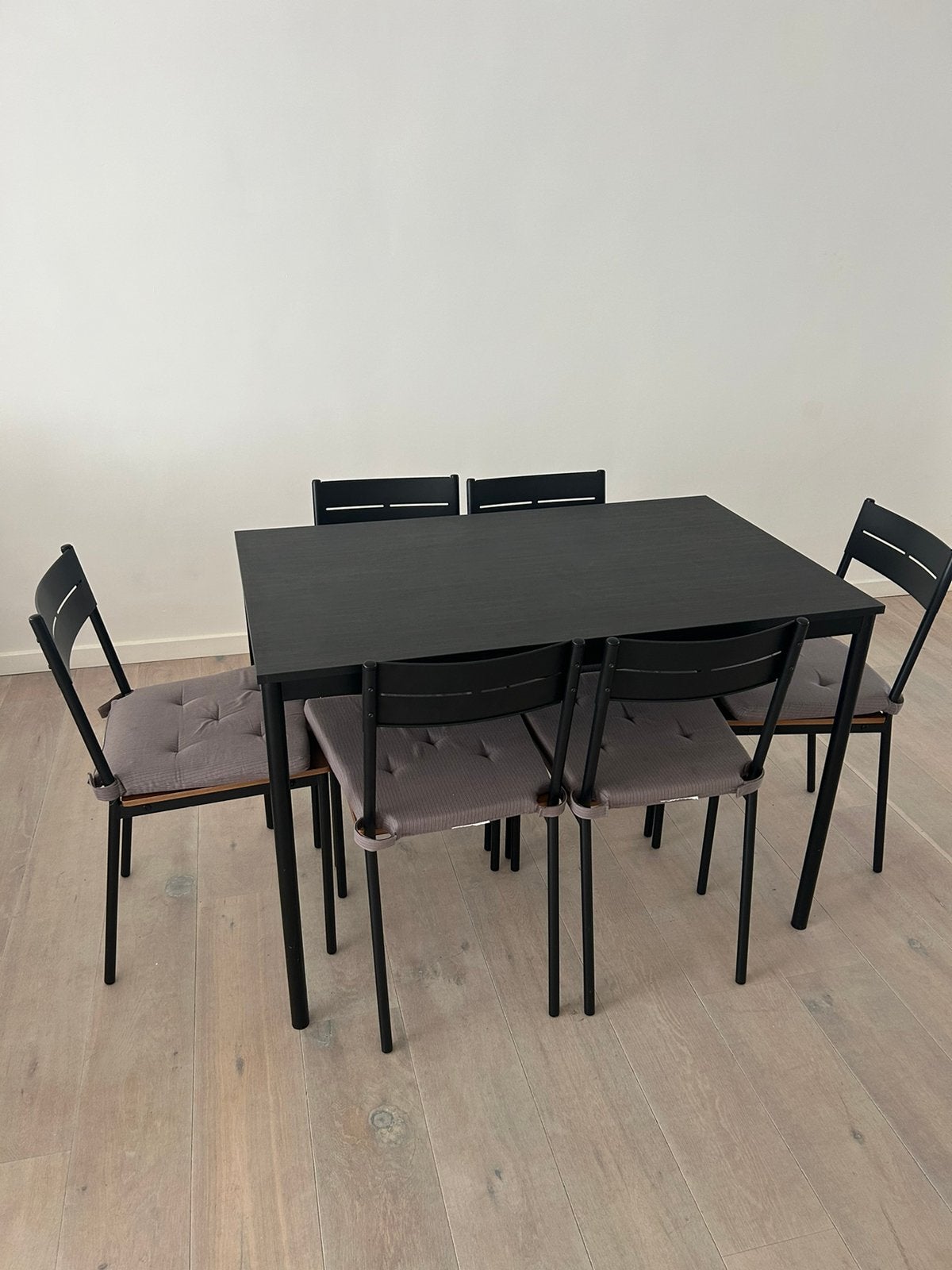 Table + 6 chaises, Maison & Meubles, Tables | Tables à manger, Enlèvement, Comme neuf