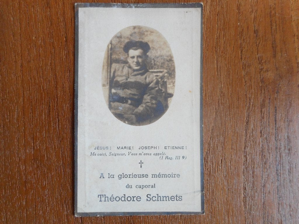 souvenir pieux Caporal Belge guerre de Corée Bn 3 Para, Collections, Envoi