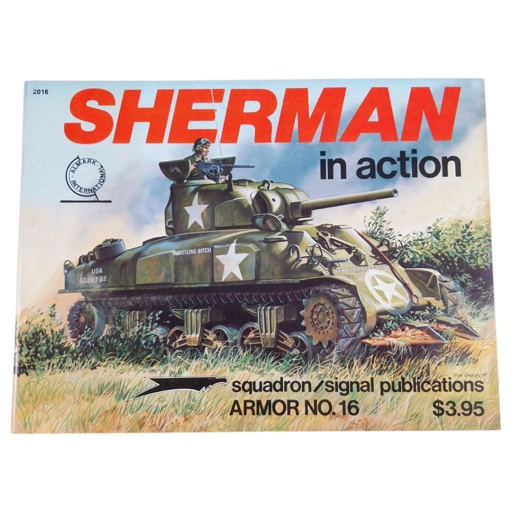 Sherman en action (Armure n 16), Livres, Enlèvement ou Envoi, Deuxième Guerre mondiale, Neuf, Armée de terre