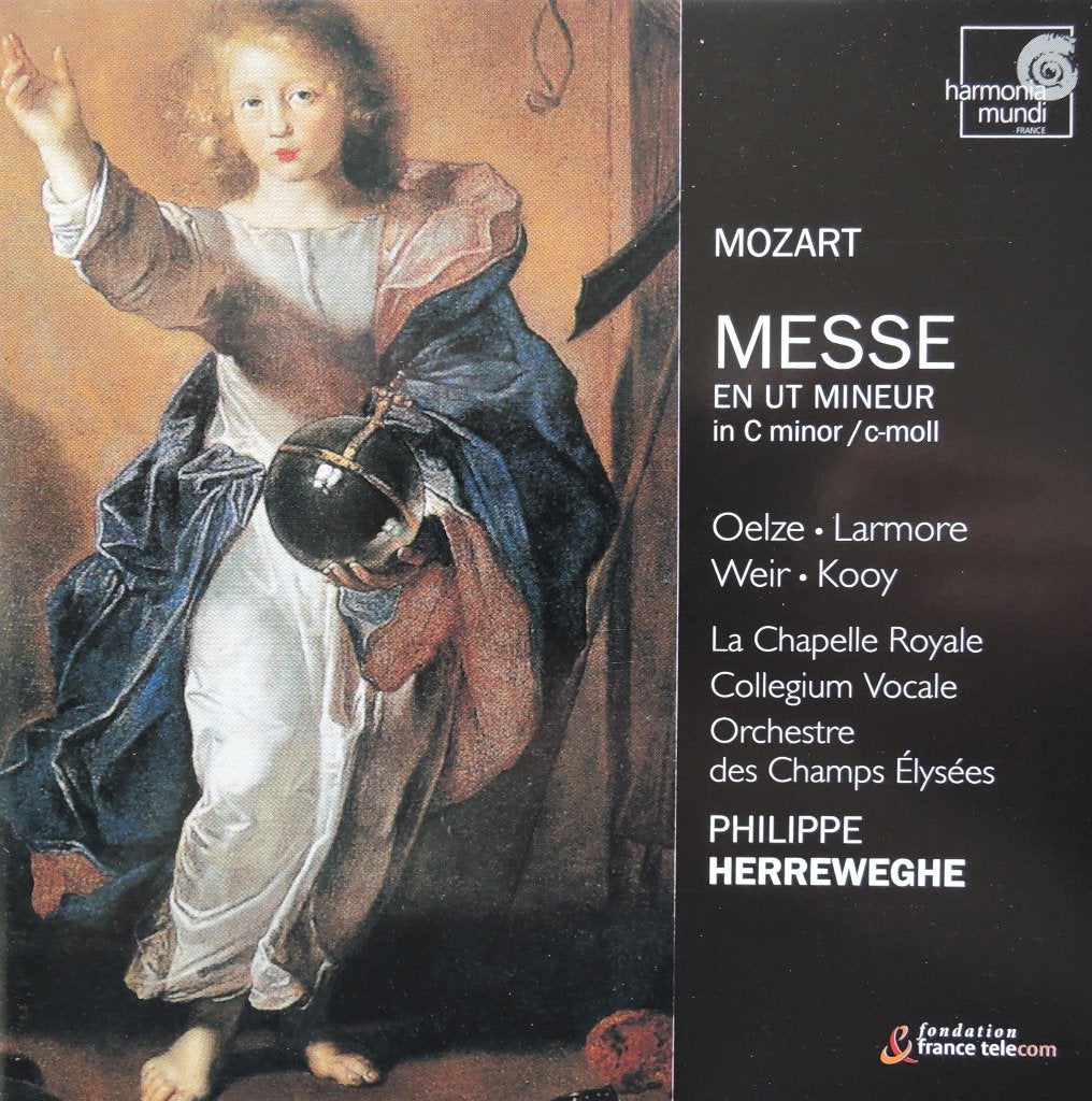 Meistermusik & C-moll-Messe K427 / Mozart - Herreweghe - DDD, Mozart, Ophalen of Verzenden, Zo goed als nieuw, Vocaal