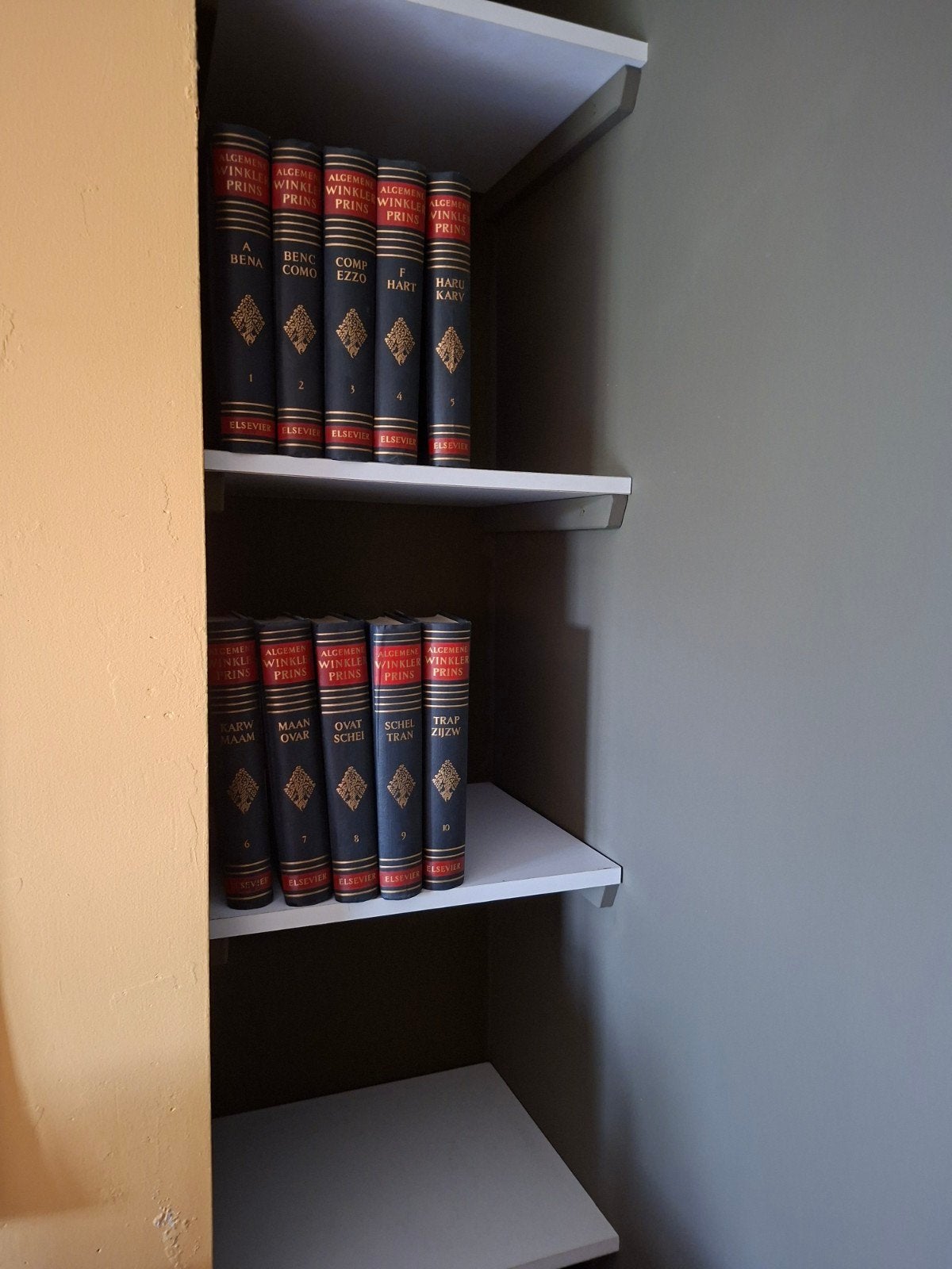 Winkler Prins encyclopedie. Volledig., Livres, Enlèvement, Utilisé, Général, Série complète