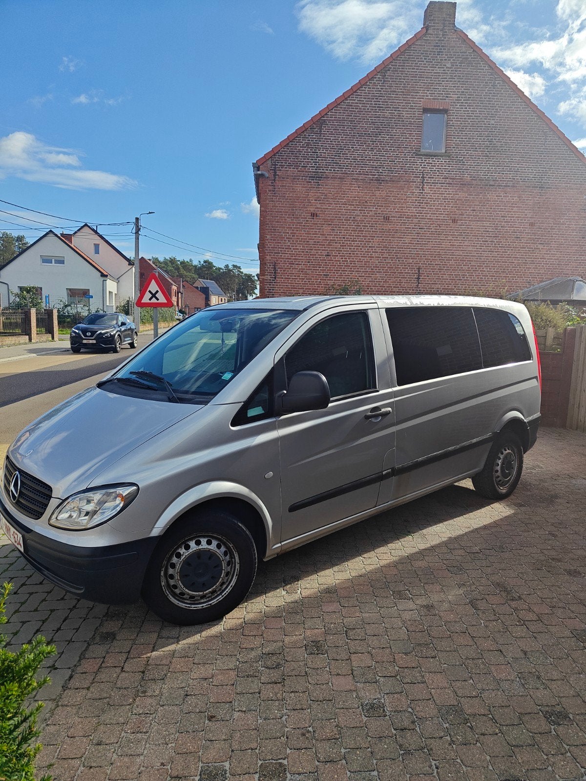 Mercedes Vito W639 lichte vracht airco, Auto's, Automaat, 4 deurs, Zwart, Mercedes-Benz