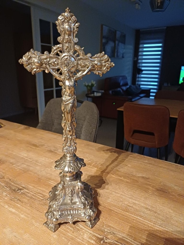 kruisbeeld, Antiek en Kunst, Antiek | Religieuze voorwerpen, Ophalen