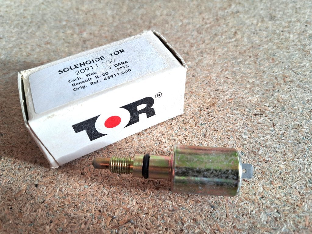 RENAULT 20TS - Carburateursolenoïde - NIEUW, Auto-onderdelen, Ophalen of Verzenden, Nieuw, Oldtimer onderdelen