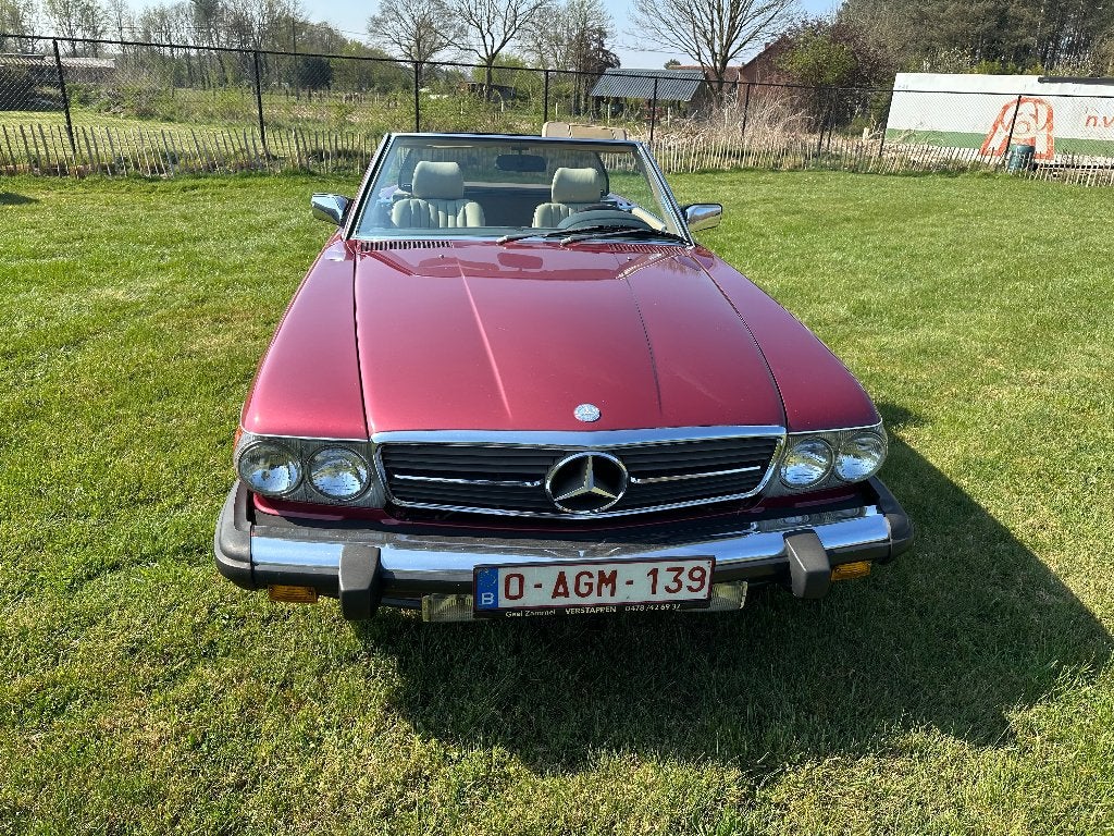 Mercedes Benz SL560 BJ 1989, Auto's, Automaat, Beige, Overige kleuren, Cabriolet