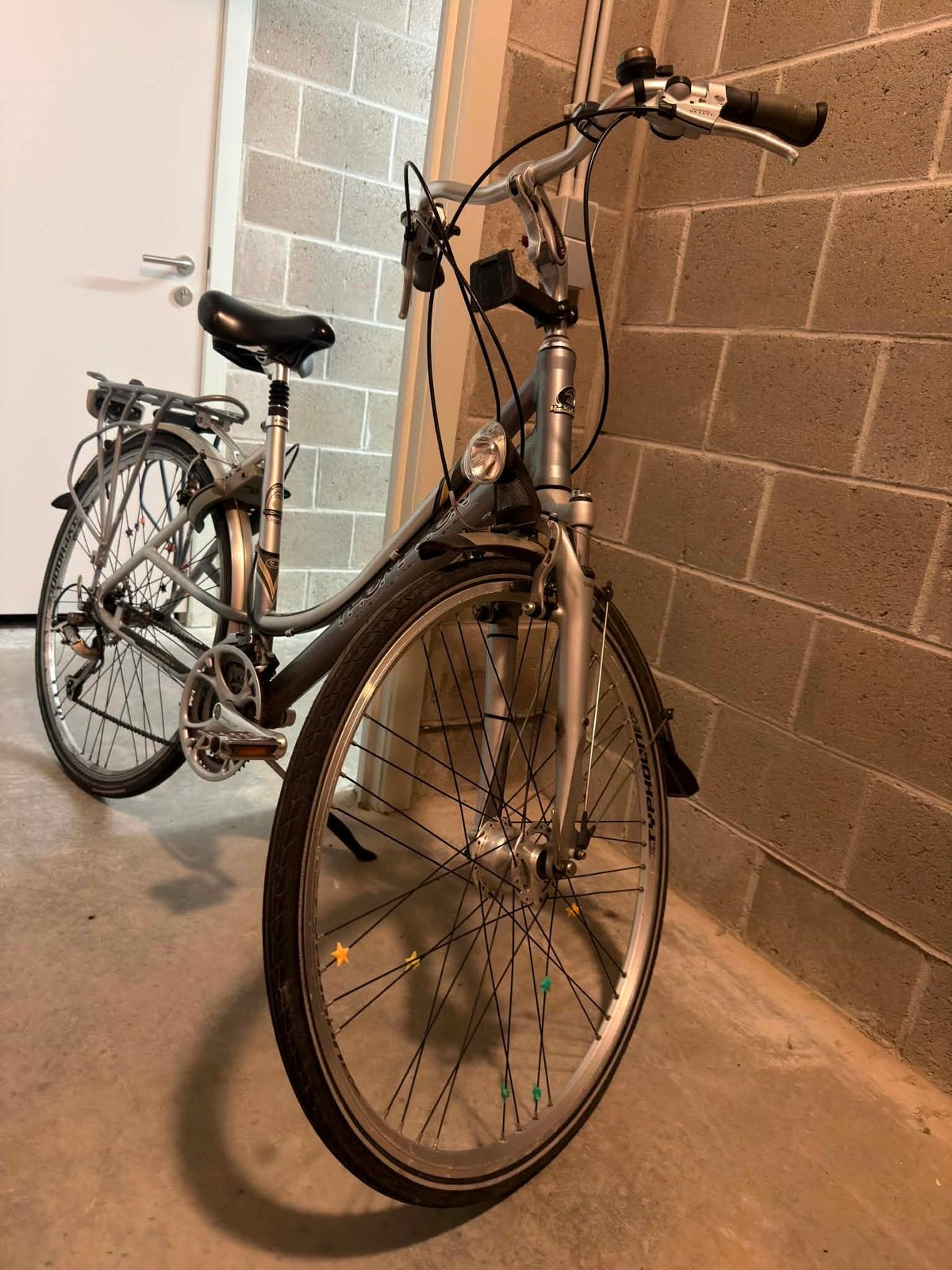 Dames fiets, Vélos & Vélomoteurs, Vélos | Femmes | Vélos pour femme, Vitesses, Frein sur jante, 53 à 56 cm, Enlèvement