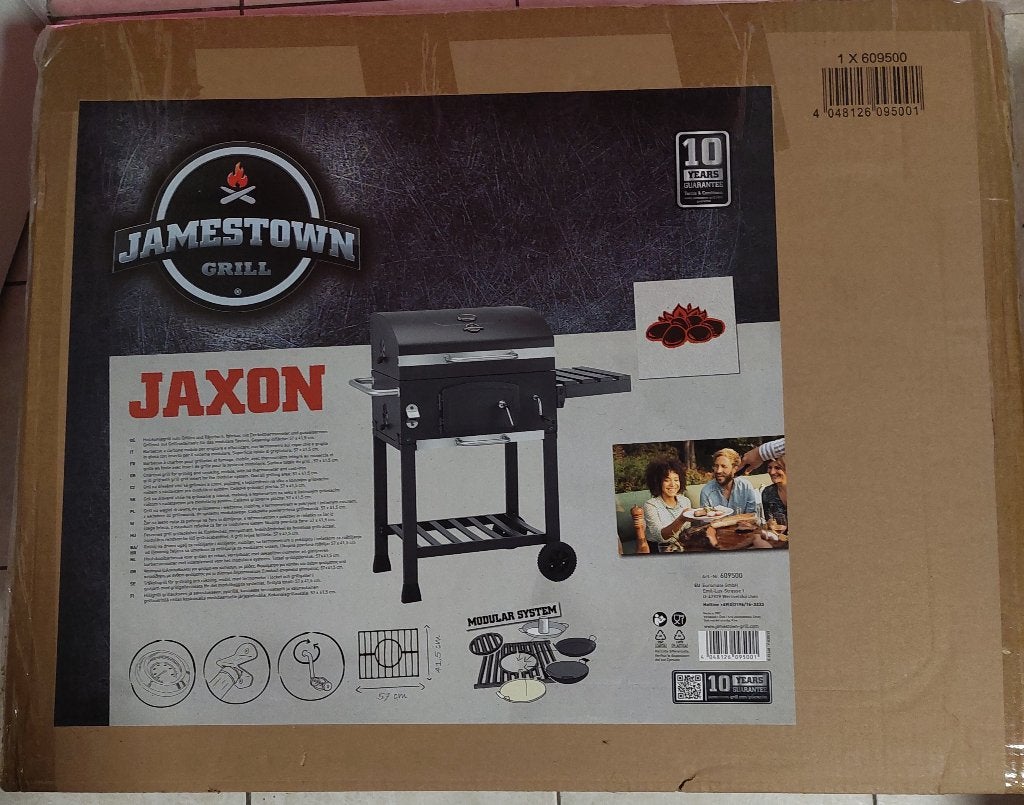 BBQ, Tuin en Terras, Houtskoolbarbecues, Ophalen, Nieuw, Jamestown (Gamma)