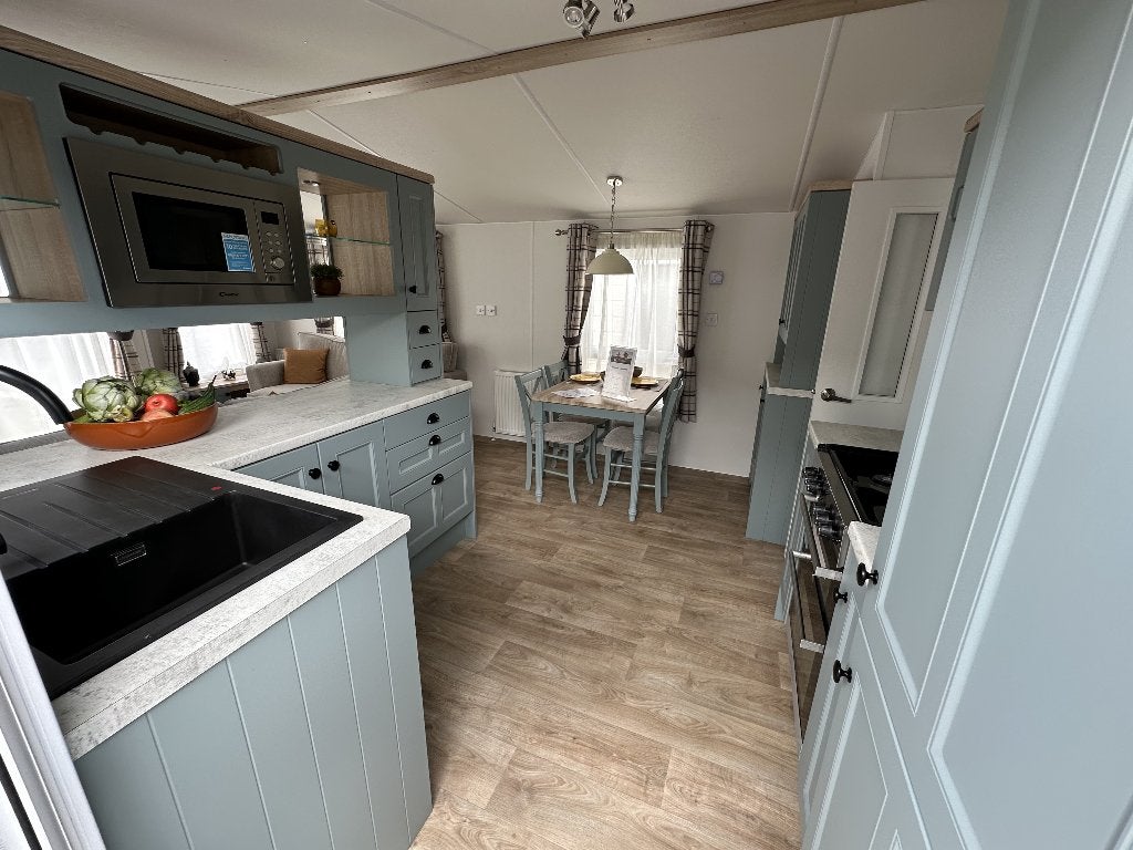 Atlanta Country 1100 x 370 cm – 2 slaapkamers, Caravans en Kamperen, Stacaravans, Tot en met 6