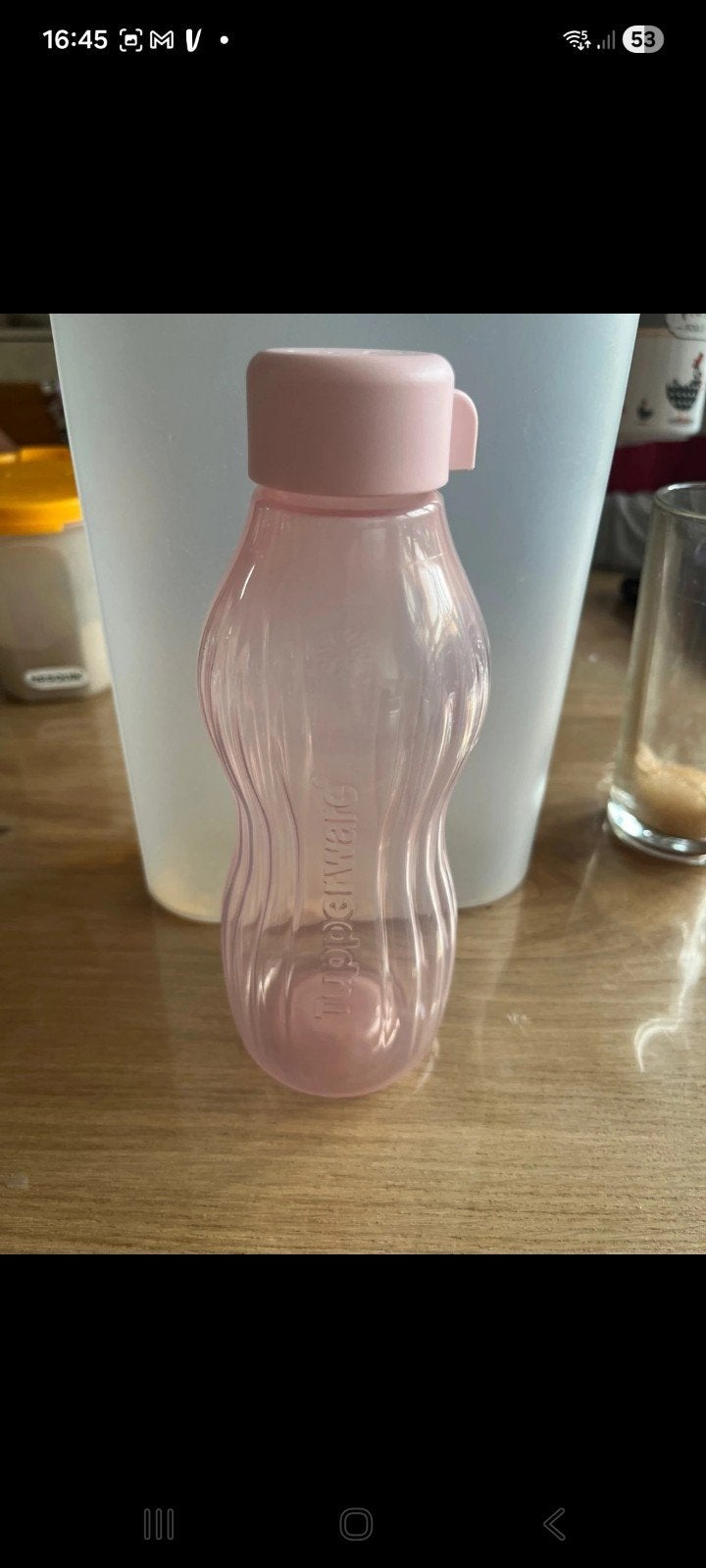 nieuwe xtreme aqua ecofles van tupperware 500 ml, Huis en Inrichting, Keuken | Tupperware, Ophalen of Verzenden