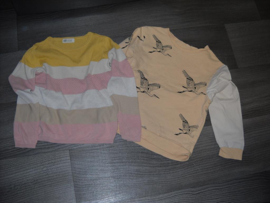 2 truitjes 128-mooie staat € 2,00, Kinderen en Baby's, Kinderkleding | Maat 128, Ophalen, Zo goed als nieuw, Meisje