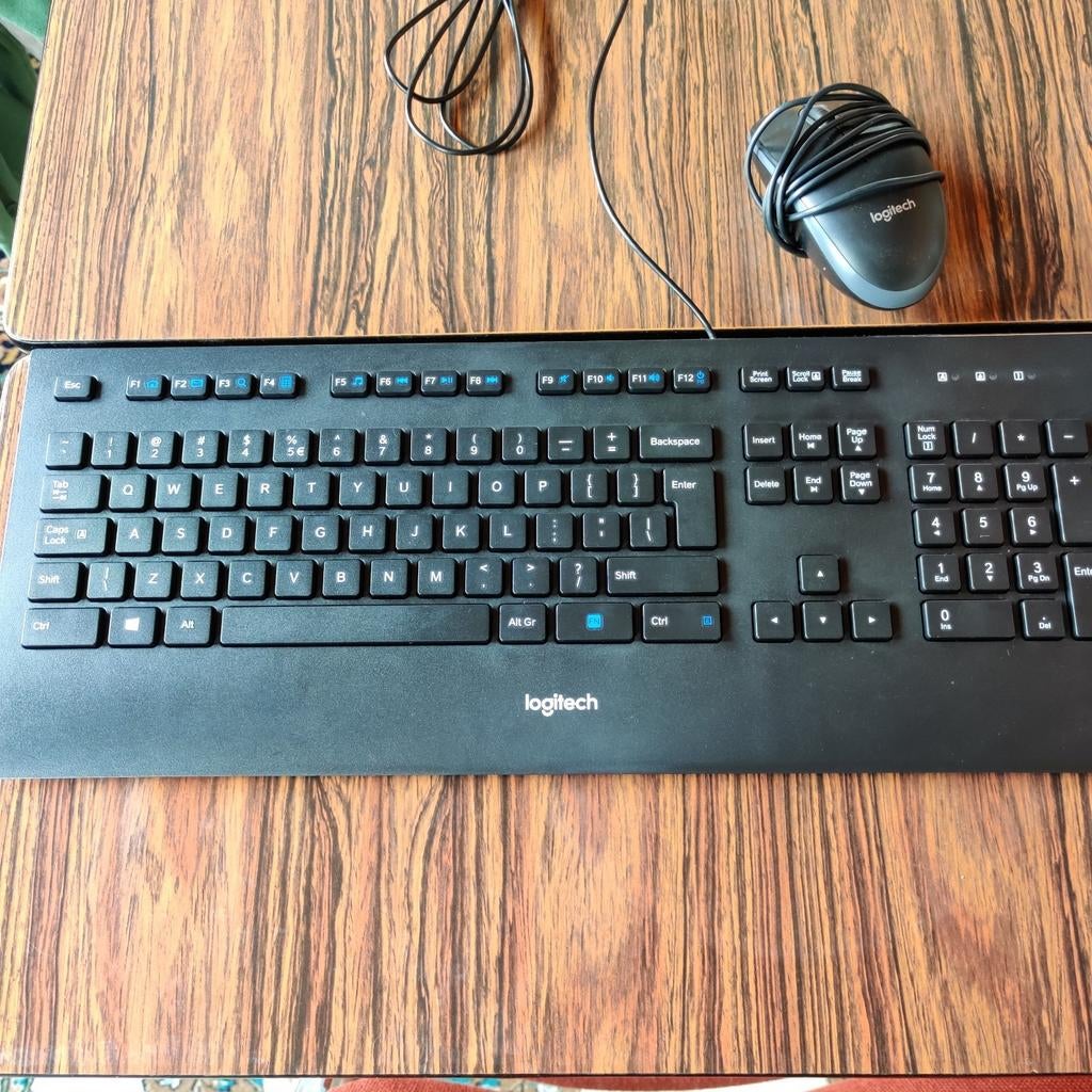 Clavier et souris Logitech, Enlèvement ou Envoi, Qwerty
