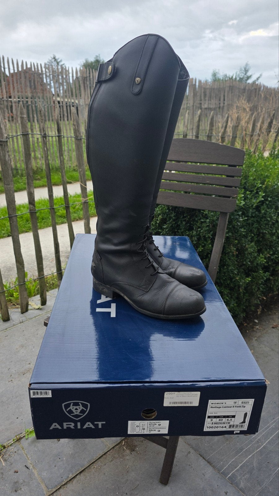 rijlaarzen Ariat maat 40, Dieren en Toebehoren, Ophalen, Ritssluiting, Ariat, Schoeisel