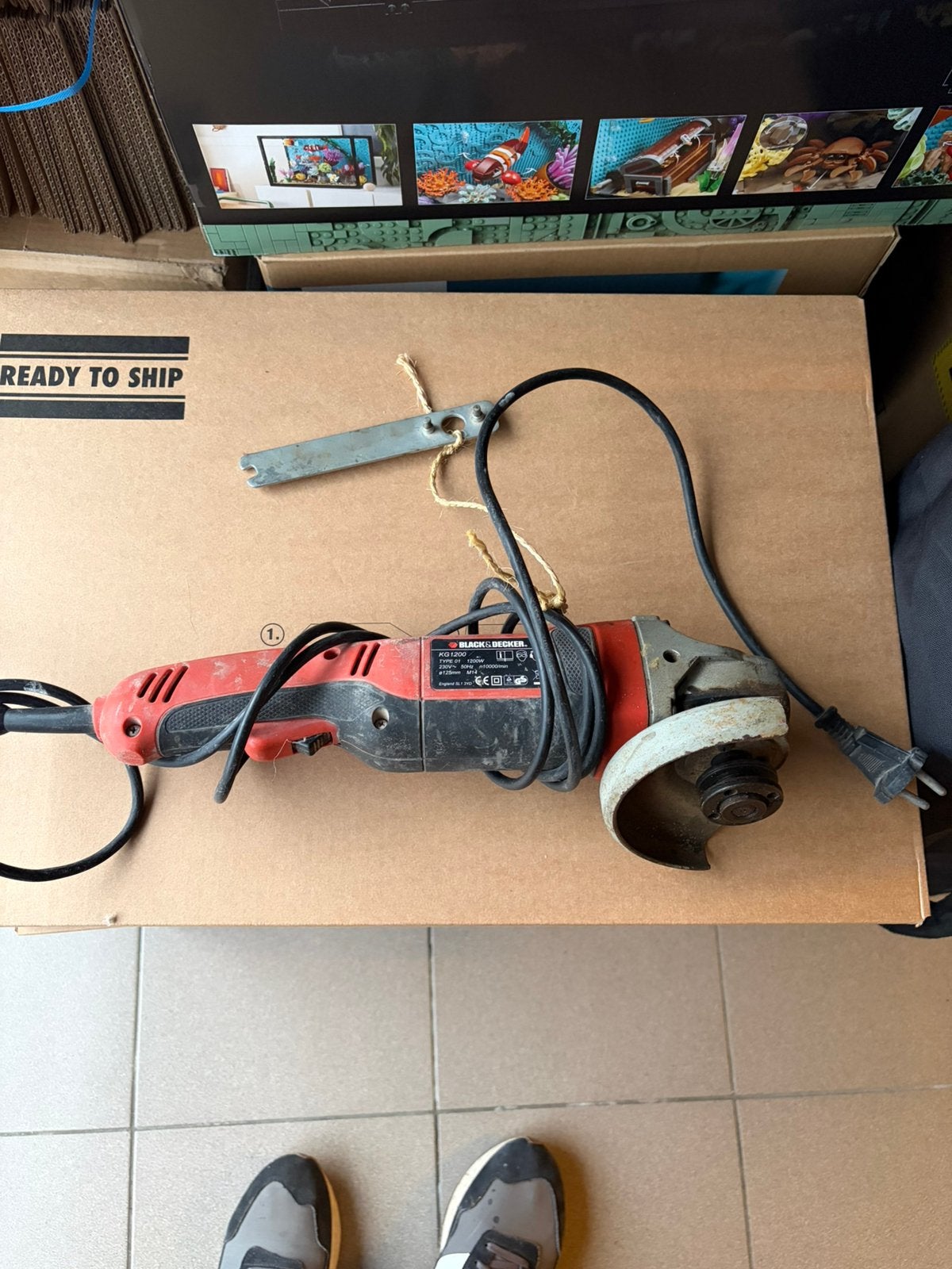 Meuleuse d'angle KG1200-QS 1200W 125mm, Bricolage & Construction, Outillage | Meuleuses, Enlèvement