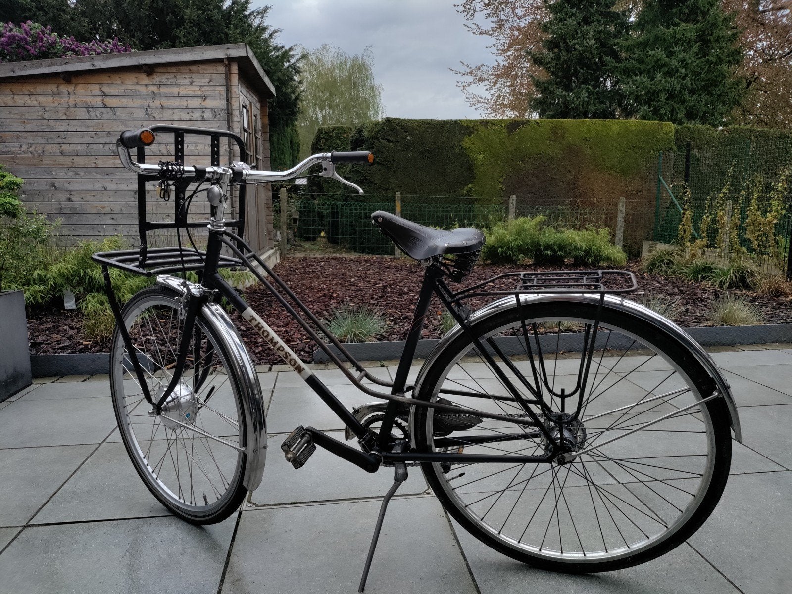 Omgebouwde elektrische fiets, Ophalen