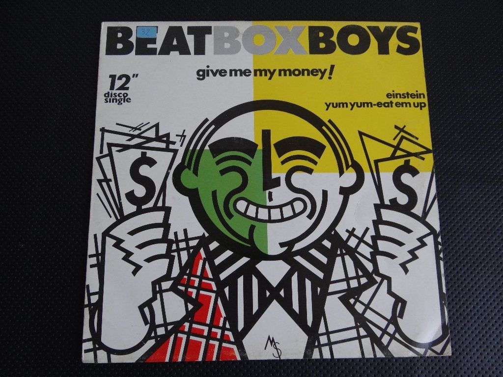 12'Maxi 45t Beat Box Boys"Give me my money" Electro., Gebruikt, Originele persing, Ophalen of Verzenden, 12 inch