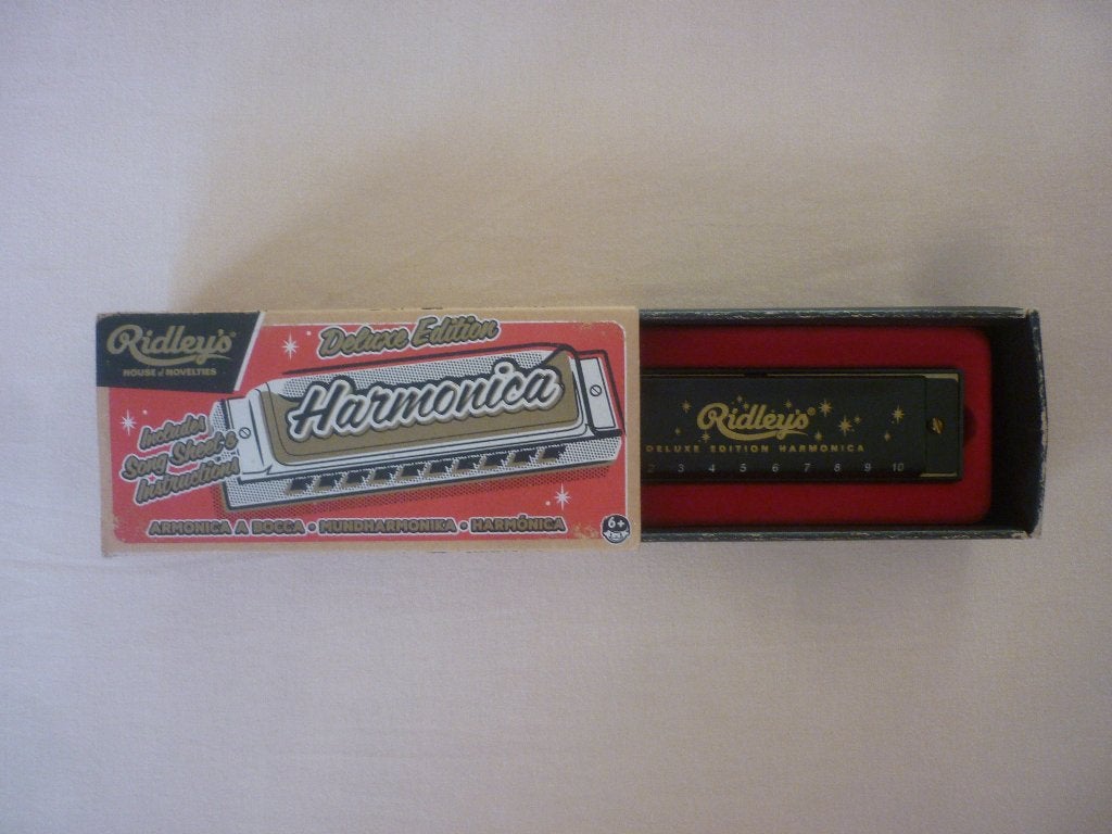 Mondharmonica Ridley's Deluxe Edition, Muziek en Instrumenten, Ophalen of Verzenden, Zo goed als nieuw, Met koffer of doosje