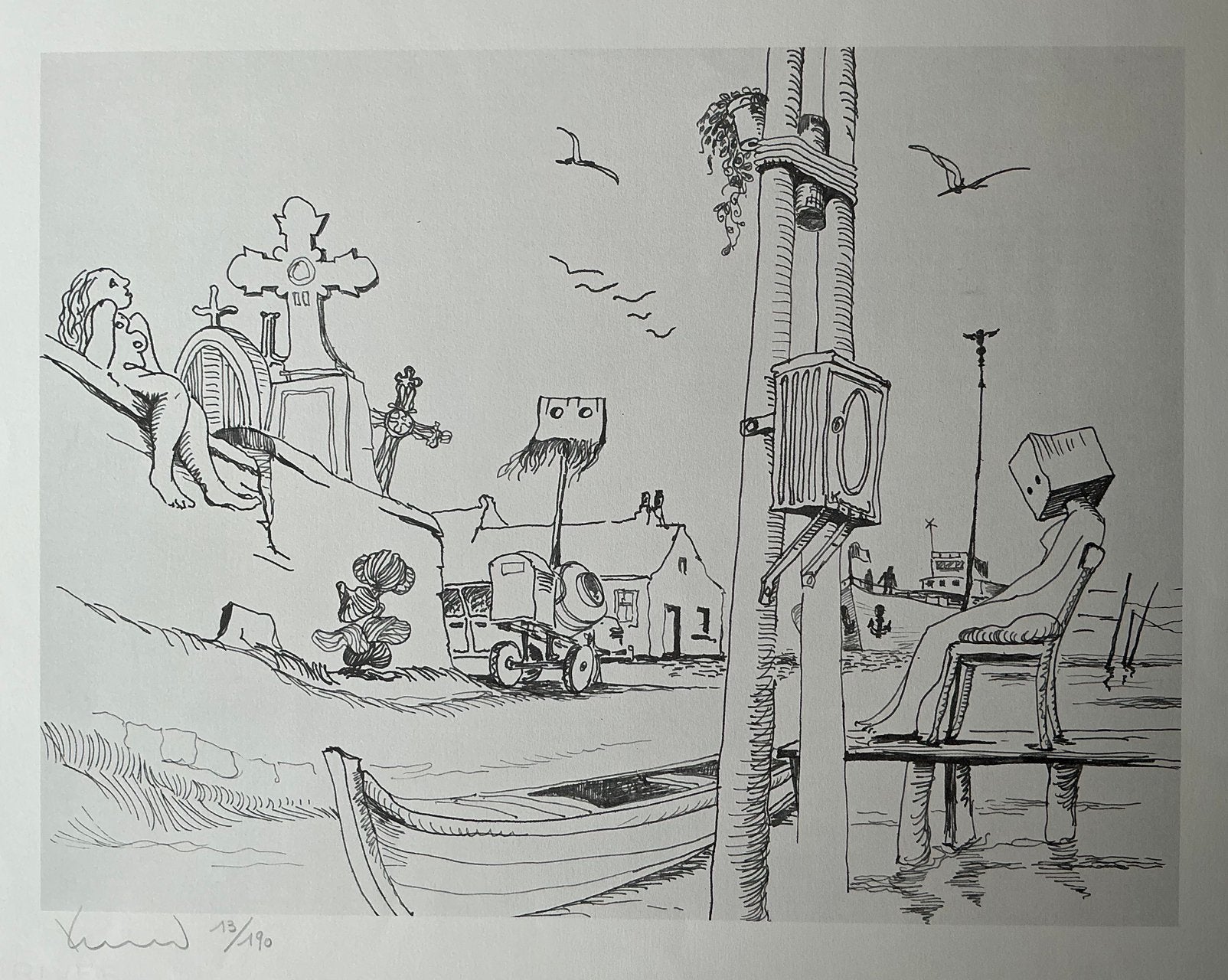Litho Marc Kennes (1962), Ophalen