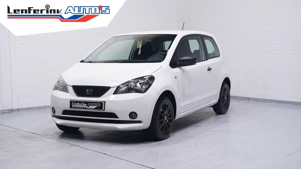 Seat Mii 1.0 Sport Connect airco electrisch-pack aux-aanslui, Autos, Achat, Entreprise, Mii, Noir