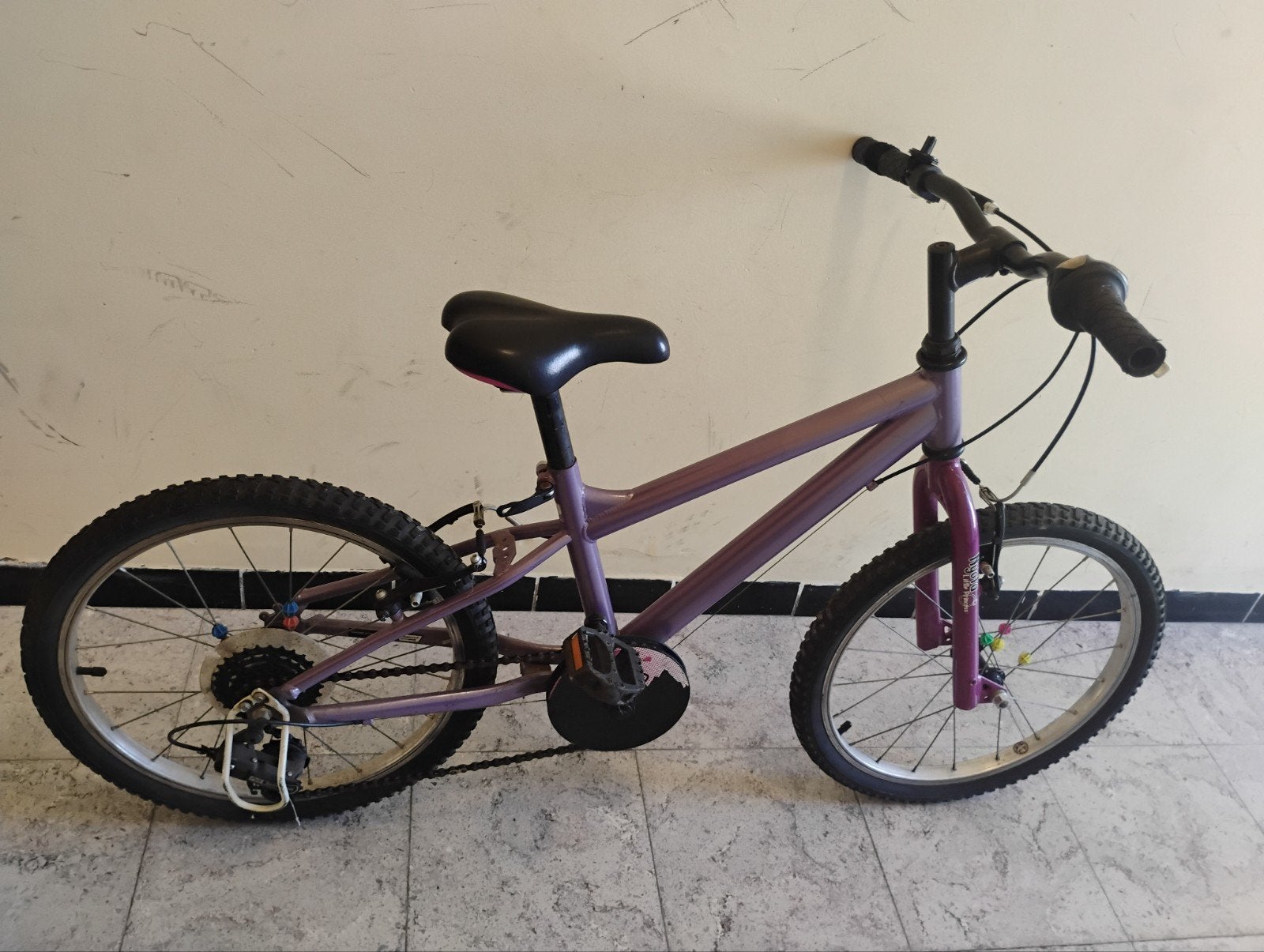 kinderfiets 20 inch, Vélos & Vélomoteurs, Vélos | Filles, Vitesses, Frein sur jante, Comme neuf, 20 pouces