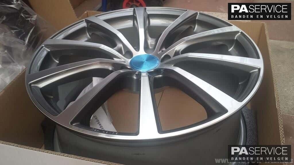 Nieuw 22 inch Antraciet Mercedes GLE Coupe set inc Conti MO, -, -, Banden en Velgen, Nieuw