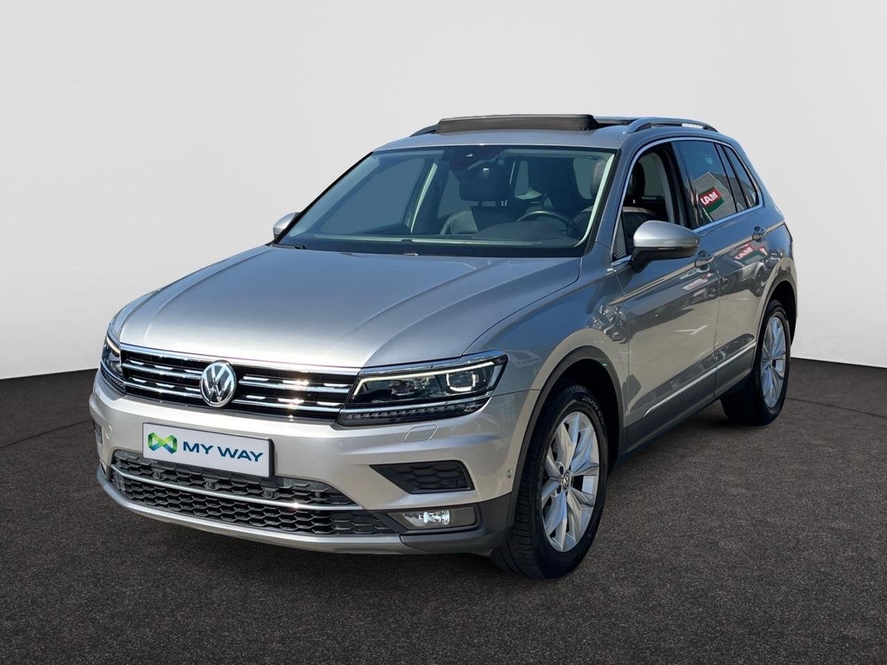 Volkswagen Tiguan Dsl 4MOTION*AUTOMAAT*150PK*360Â°CAM.*PANOD, Auto's, Automaat, Start-stop-systeem, 149 g/km, Diesel