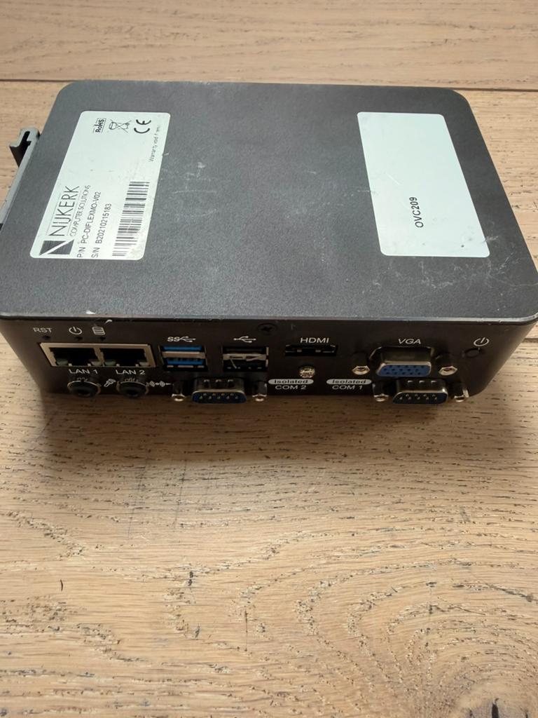 Nijkerk Computer Solutions – Industriële Embedded Controller, Computers en Software, Netwerk switches, Zo goed als nieuw, Ophalen of Verzenden