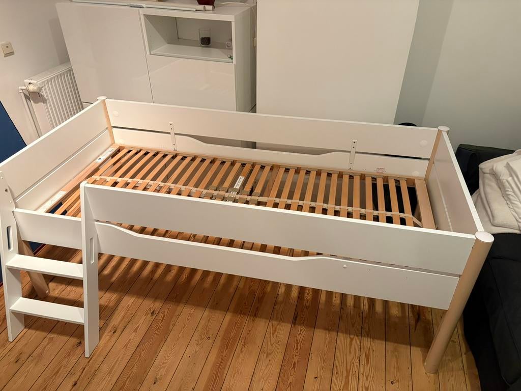 Lit enfant Paidi Ylvie 90x200 – très bon état – 200€, Enlèvement, Utilisé, Lit mi-hauteur mezzanine