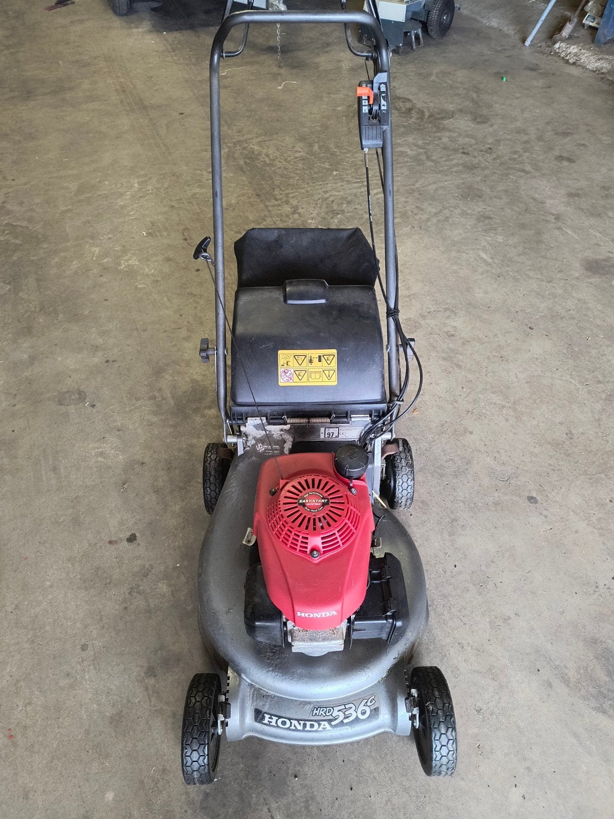 Honda grasmaaier, Ophalen, Cirkelmaaier, Gebruikt, Honda.