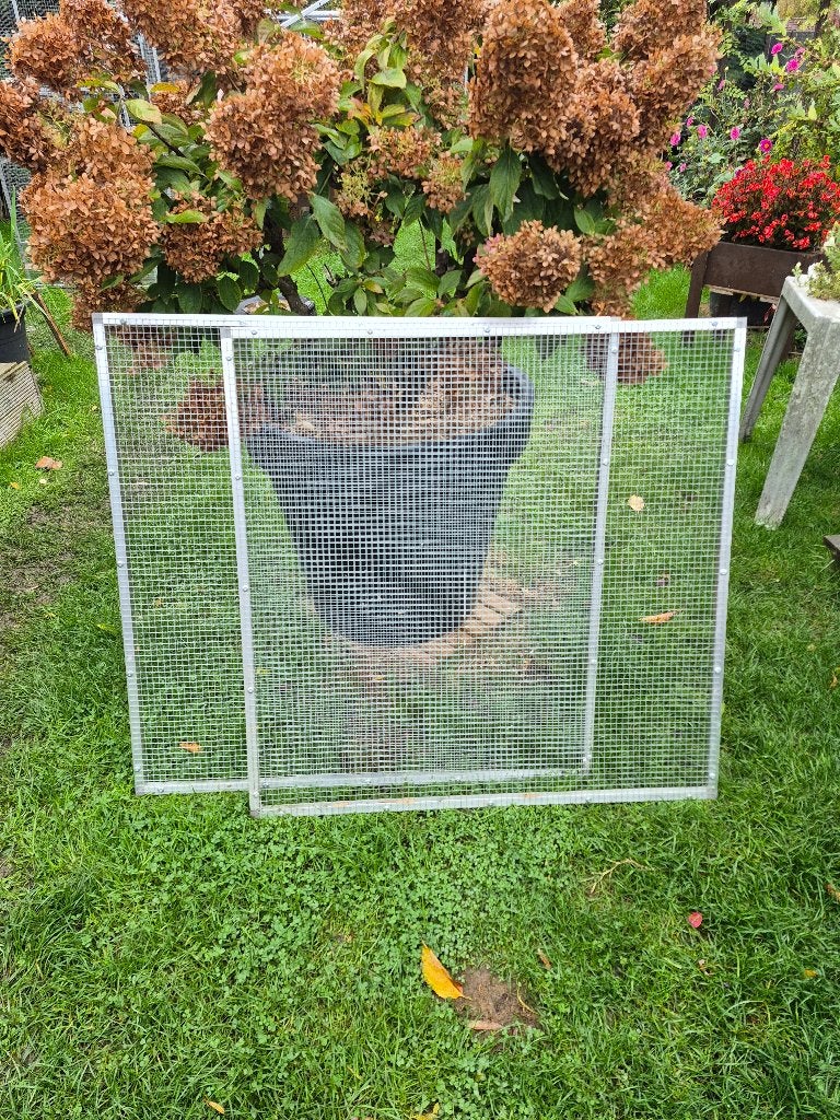 Panelen voor vogelkooi., Ophalen, Nieuw, Aluminium, Volière