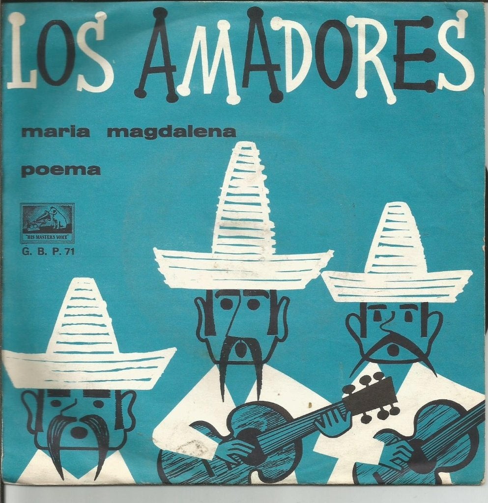 Los Amadores - Maria Magdalena   - 1961 -, Ophalen of Verzenden, 7 inch, Pop